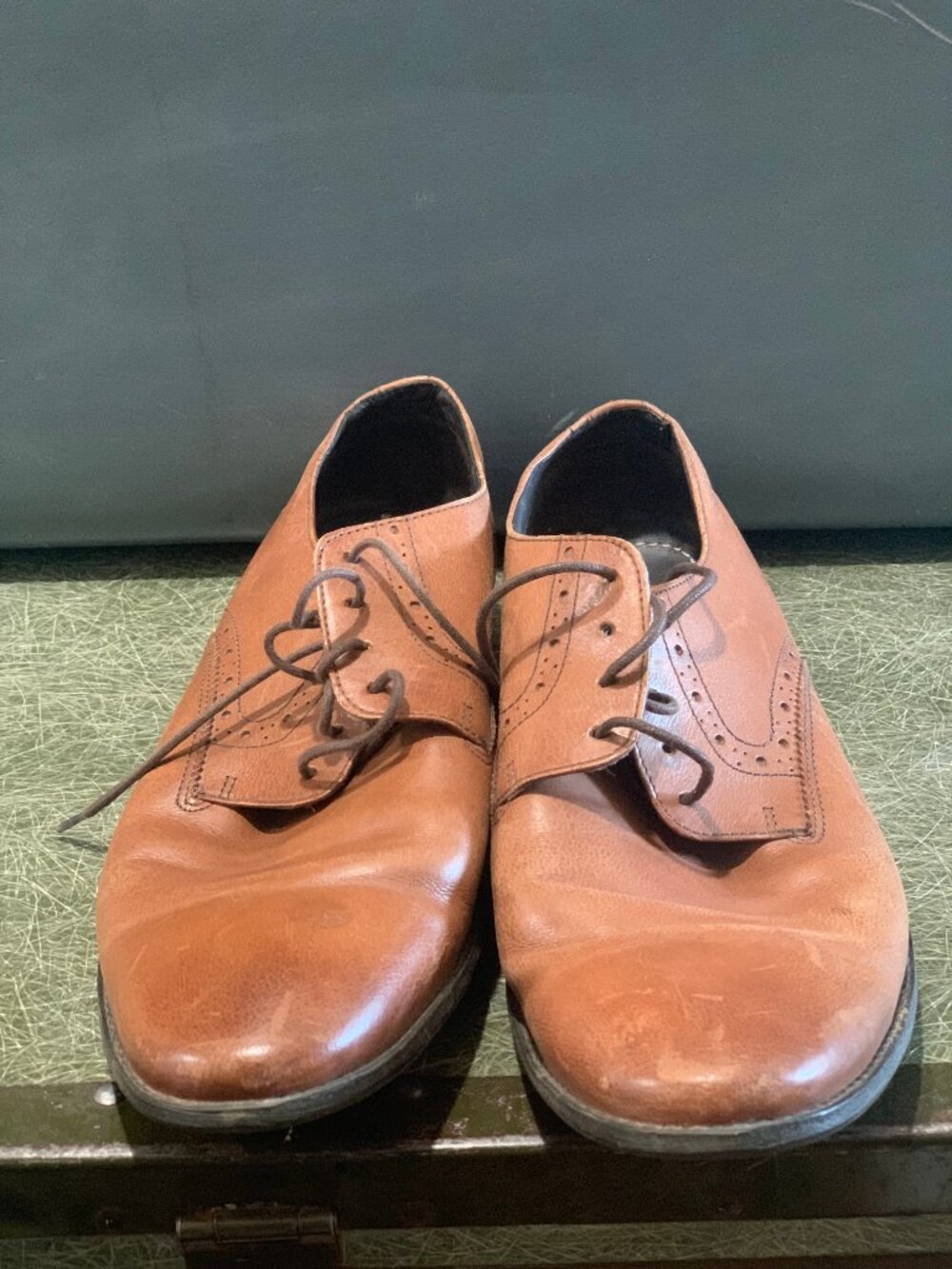 CLARKS COLLECTION LEATHER LOAFER SHOES SIZE 10.5